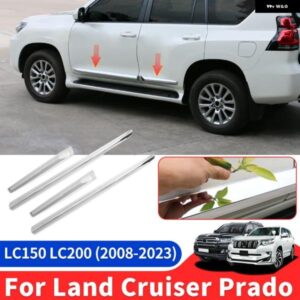 トヨタ ランドクルーザー 200 LC200 プラド 150 LC150 2008-2023 車ドア 防止 ボディ 装飾 カスタム アクセサリー