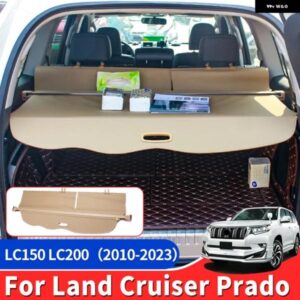 トヨタ ランドクルーザー プラド 150 2010-2022 カスタム アクセサリー トランク パーティション LC150 FJ150 テールゲート テール ボックス 収納 ボックス