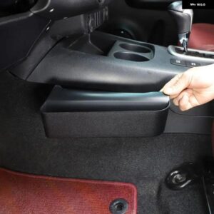 トヨタ ハイラックス 15-22 ABS ブラック 車用センター コンソール サイド 収納 ボックス 多機能携帯電話トレイ モバイル ボックス カーアクセサリー