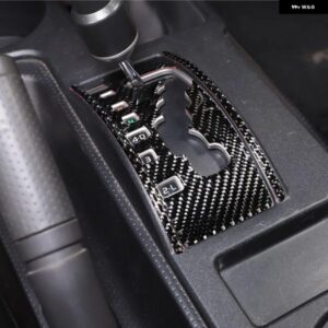 トヨタ FJ クルーザー 2007-2021 ソフトカーボン カー コンソール ギア シフト ボックス パネル トリム フレーム カバー トリム ステッカー