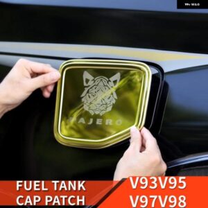 三菱 パジェロ アクセサリーV87V93V97燃料キャップカバー パジェロ IOフルピニン モンテロ カスタム 外装 装飾