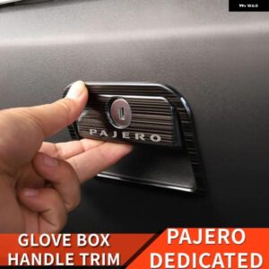三菱 パジェロ アクセサリーV87V93V97助手席ロッカーカバー パジェロ IOフルピニン モンテロ カスタム 内装 装飾