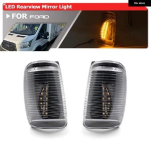 フォード トランジット MK8 MKVIII 2014-2020 LED リアビューミラー ウィンカーライト インジケーター OEM: BK3113B381AB 1847387