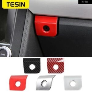 車 助手席側 助手席側 運転席側 収納 ボックス スイッチ ボタン カバー トリム スタイリング デコレーション ステッカー フォード マスタング 2015-2022