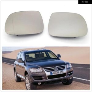 ヒーター付きミラー ガラス VW TOUAREG 2007 - 2010 カー スタイリング ドアサイドヒーター付きミラー ガラス