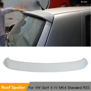 リアルーフスポイラー フォルクスワーゲン VW ゴルフ 4 IV MK4 スタンダード 1998-2004 リアルーフウイング スポイラー カー スタイリング PU グレー