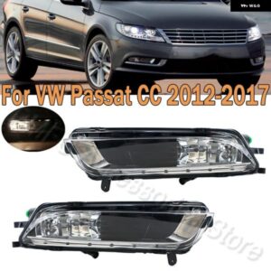 フロント バンパー フォグランプ カーライト フォグランプ アセンブリ スタイリング VW パサート CC 2012 - 17 3C8941699 3C8941700
