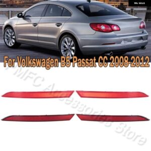 車用リア バンパー ブレーキライト リフレクター ランプ フォルクスワーゲン VW B5 パサート CC 2008 - 12 3C8945105B 3C8945106B