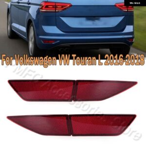 リア バンパー リフレクター ブレーキランプ バンパー フォグランプ ストップランプ 装飾 ライト フォルクスワーゲン VW トゥーラン L 2016 2017 2018
