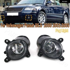 車 フロント バンパー オート フォグランプ ドライビングランプ フォルクスワーゲン VW パサート B5.5 2000 - 05 3B7941699A 3B7941700A