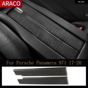 ポルシェ パナメーラ 971 カーボン 車内 リアセンター 収納 ボックス カバー トリム パネル パナメーラ 971 17-20 アクセサリー