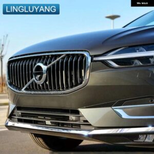 車 ステッカー ボルボ XC60 フロント バンパー トリム 2018 - 21 フロントリップ フロントショベル カーアクセサリー