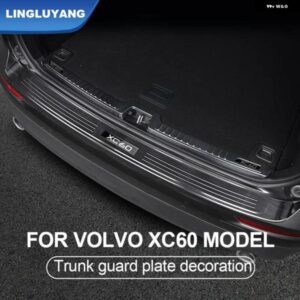ボルボ XC60 2018 19 2021 22 2023-2024 トランク ガード リアガードプレート 装飾 カー ステッカー カーアクセサリー 内装