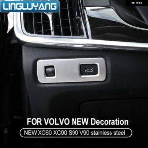 ボルボ XC60 XC90 S60 V60 S90 V90 XC40 内装 カスタム ヘッドライト コントロール パネル 装飾 ステッカー