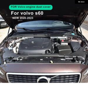 ボルボ S60 2020-2023 V60 専用 エンジン ルーム 防塵 ライン カバー スポイラー ガイドアクセサリー