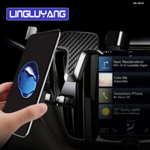 カーアクセサリー ボルボ S60 V60 XC90 S90 V90 XC40 携帯電話 ホルダー エア アウトレット カーナビゲーション 携帯電話 ホルダー 左ドライブ