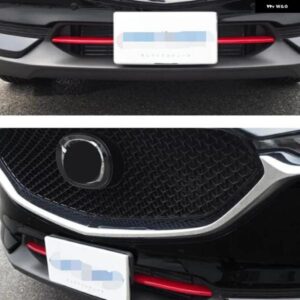マツダ CX-5 CX5 CX-8 2017 2018 バンパー グリル トリム 車体 ABS クローム グリッド グリル グリル アラウンド パネル フード