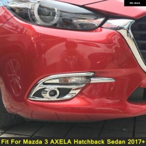LAPETUS AUTO STYLING フロント フォグランプ ターンランプ アイリッド アイブロウ カバー トリム マツダ3 AXELA ハッチバック セダン 2017 2018 ABS