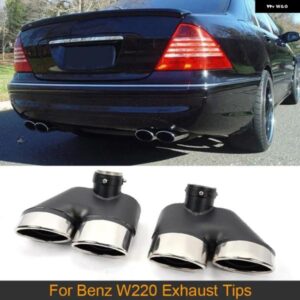 ステンレス 製車用マフラー メルセデス ベンツ W220 AMG エンドマフラー マフラー