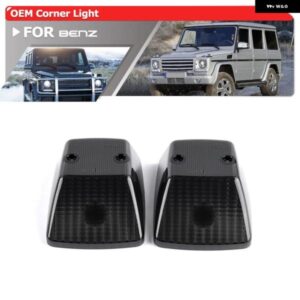 スモークフロントウィング ウィンカー ブリンカー ハウジング コーナーライト カバー ベンツ W463 G クラス G500 G550 4X4 G55 G63 G65 AMG 1990-2018
