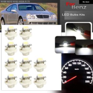 ベンツ M クラス W163 1997-2001 ML270 CDI ML230 ML320 ML350 ML430 ML55 AMG LED バルブ 計器 パネル クラス ター スピード メーター ダッシュライト