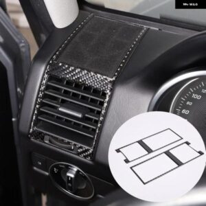 メルセデス ベンツ G クラス W463 2013-2018 ソフトカーボン カー コンソール サイド エアコン アウトレット フレーム カバー トリム アクセサリー
