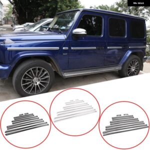 10個 メルセデス ベンツ G クラス W464 2019-2025 ABS 車サイドドアボディモールディングストリップカバー トリム 外装 カーアクセサリー