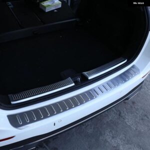 ステンレス 製リア バンパー インナーシルプレート プロテクター カバー トリム ステッカー メルセデス ベンツ B クラス W247 B200 2019-2020