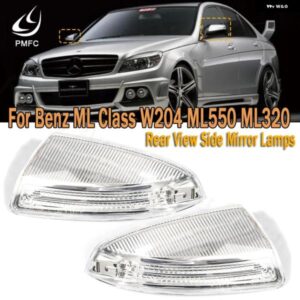 リアビューサイドミラー ランプ車ウィンカーライト メルセデス ベンツ ML クラス W204 W164 ML300 ML500 ML550 ML320ドア