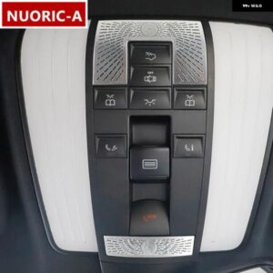 ステンレス 製 車用ルーフ読書灯 装飾 オーディオ スピーカー ネットカバー トリム メルセデス ベンツ CLS260 320 350 300 2012-2017