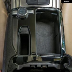 カー スタイリング セントラ ルウォーターカップ ホルダー パネル カバー トリム メルセデス ベンツ C クラス W204 180 200 260 2007-2014 ブラック