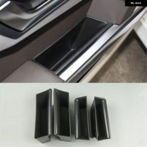 車ドア アームレスト ハンドル 収納 ボックス ブラック メルセデス ベンツ GLK X204 2008-2013 内装コンテナ オーガナイザー ホルダー アクセサリー