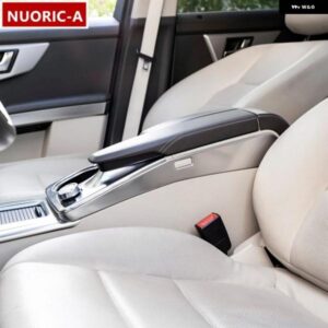 ステンレス 製車 コンソール アームレスト パネル サイド フレーム カバー ストリップ トリム メルセデス ベンツ GLK X204 2013-2015内装 ステッカー