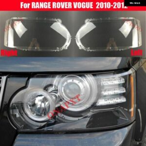 オートライトキャップ ランドローバー レンジローバー ヴォーグ 2010-2012 クリアランプシェード ランプシェード フロント ヘッドライト カバー