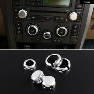 ランドローバー ディスカバリー3 2004-2009 LR3 レンジローバー スポーツ L320 2005-08 ボリュームと エアコン ボタン トリム カーアクセサリー