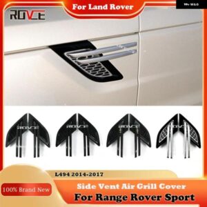 車 サイドベント グリル チューニングエア サイドベント グリル グリッド アウトレット ランドローバー レンジャーオーバースポーツ2014-2017 L494カー