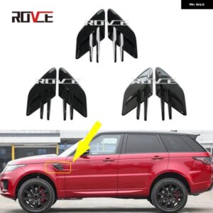 車用 サイドベント エアフローベント フェンダー アウトレット カーボン スタイル ランドローバー レンジローバー スポーツ 2018-2022 カーアクセサリー