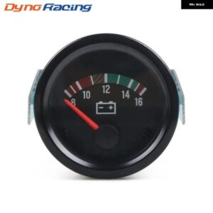 2インチ 52MM 車用電圧計 8-16V /18-32V ポインター 12V /24V 電圧計 電圧計 イエローライト 車用メーター