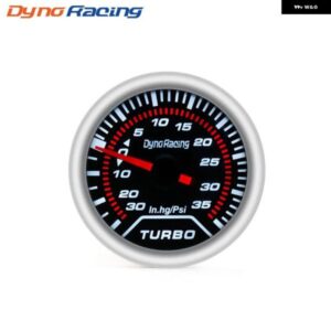 ブーストゲージ 2インチ 52MM スモークレンズ ターボゲージ ブーストゲージ -30 IN.HG~35 PSI カーゲージ カーメーター BX101226
