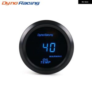 油温計 2インチ 52MM デジタル 40-150℃ 油温計 ブルーLED センサー付き カーメーター BX101463