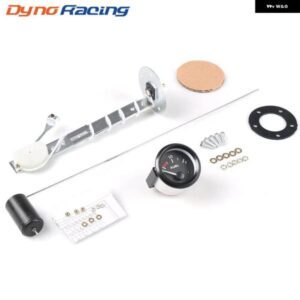 燃料レベルゲージ 2インチ 52MM 燃料ゲージ 汎用 ブラック スポーツ燃料比燃料車メーター オートレーシングゲージ BX100008