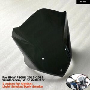 フロントガラス ABS プラスチック ダブルバブル フロントガラス フロントガラス スクリーンデフレクター BMW F800R 2015 - 19 F800R F800 R