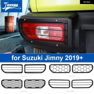 JIDIXIAN 車 外装 リア テールライト ランプ テールライト 装飾 カバー SUI JIMNY 2019 - 24 UP