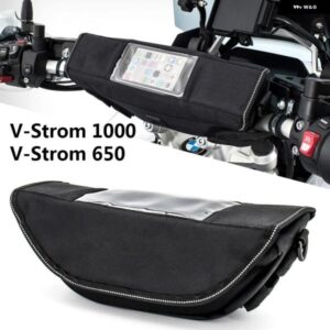 ハンドルバー 防水 バッグトラベルバッグ 収納 バッグSUI 1000 650 V STROM VSTROM