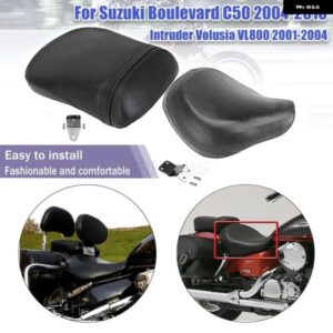 オートバイ バイク フロント リア 助手席 運転席 SUI BOULEVARD C50 2004-2013 INTRUDER VOLUSIA VL 400 800 2001-2004