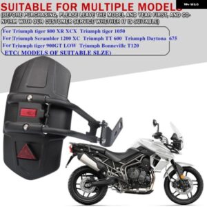 オートバイ バイク リアフェンダー ホイールカバー スプラッシュガード マッドガード トライアンフ TIGER 800 XR XCX TIGER 1050 SCRAMBLER 1200 XC