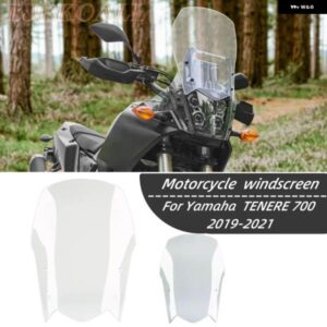 ヤマハ TENERE700 2019-2024 2021 2022 ウィンドシールド オートバイ バイク ウィンドスクリーン オートバイ バイク デフレクター プロテクター