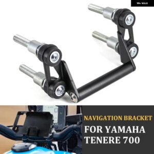 オートバイ バイク ハンドルバー スタンド ホルダー 電話携帯電話GPSナビゲーションプレート ブラケット ヤマハ テネレ700 T7 T700 2020