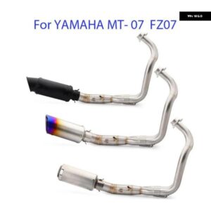 オートバイ バイク フルエキゾースト システム SC マフラー パイプ ヤマハ MT-07 FZ-07 MT07 FZ07 2014-2021 XSR700 2014 - 2023