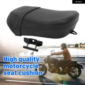 オートバイ バイク リア用ブラック クッション PUレザー パッド カワサキ バルカンS 650 VN650 2015-2022 モトクロス アクセサリー